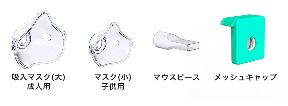 Mediken ネブライザー 梱包内容