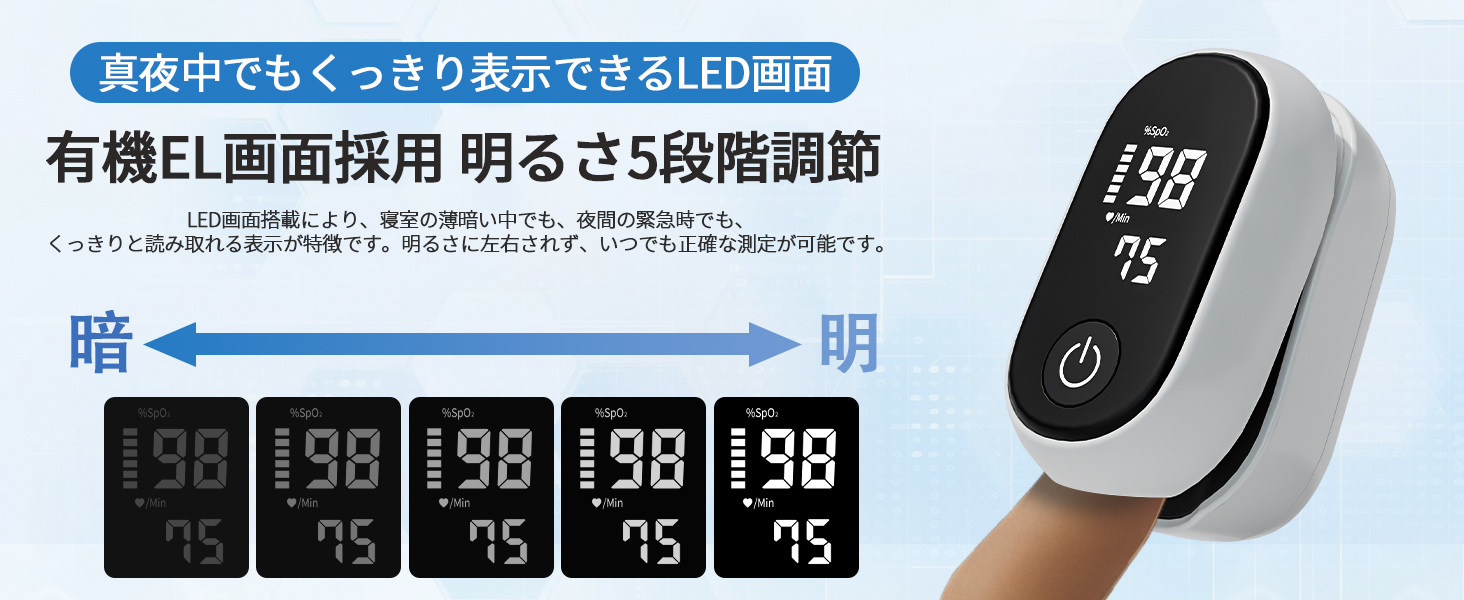 Mediken パルスオキシメーター　70Ｄ