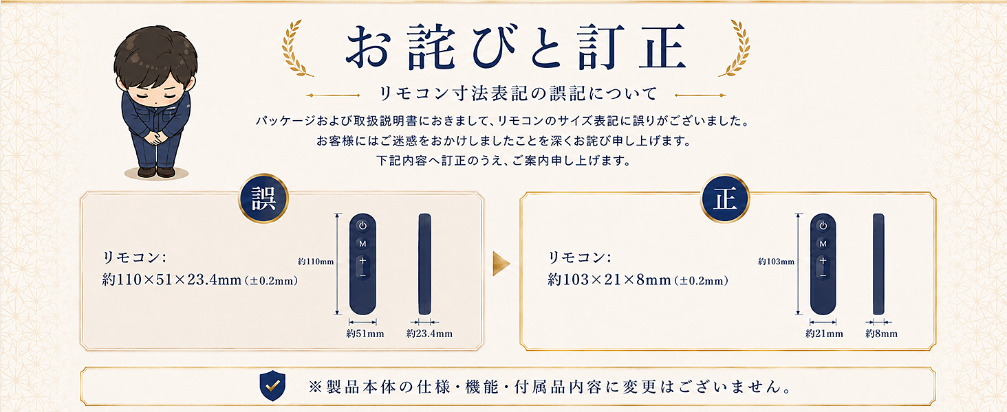 お詫びと訂正