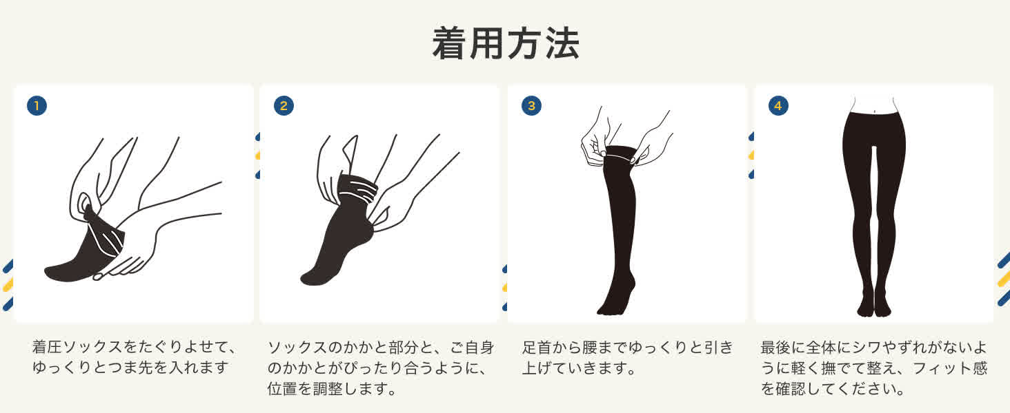 Mediken 着圧レギンス　つま先あり　ME140
