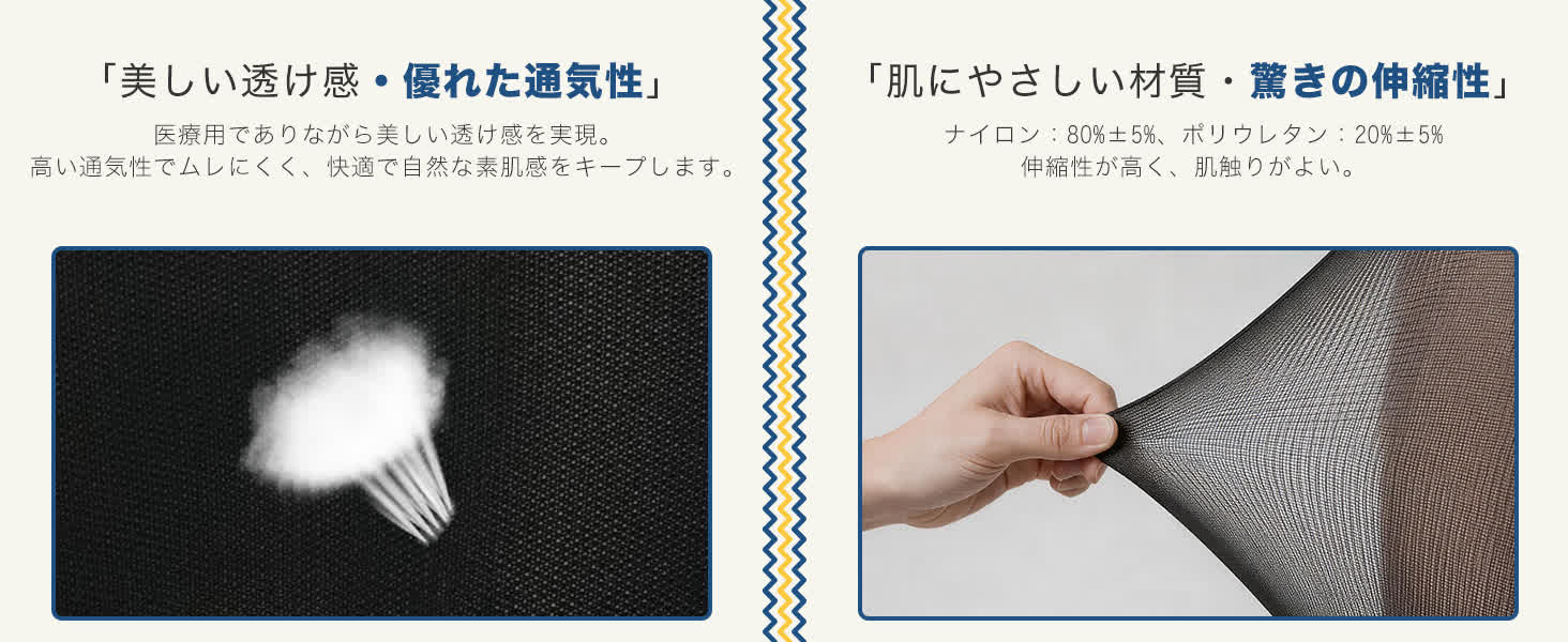 Mediken 着圧レギンス　つま先あり　ME142